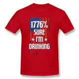 Air Jordan 1 Spider Man 1s Sneaker Tee 1776 Percent Sure Im Drinking Shirt