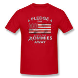 Air Jordan 1 Spider Man 1s Sneaker Tee a Pledge a Day Keeps The Commies Away Shirt