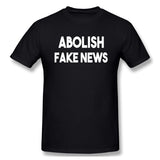 Air Jordan 1 Spider Man 1s Sneaker Tee Abolish Fake News Shirt