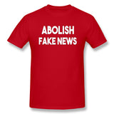 Air Jordan 1 Spider Man 1s Sneaker Tee Abolish Fake News Shirt